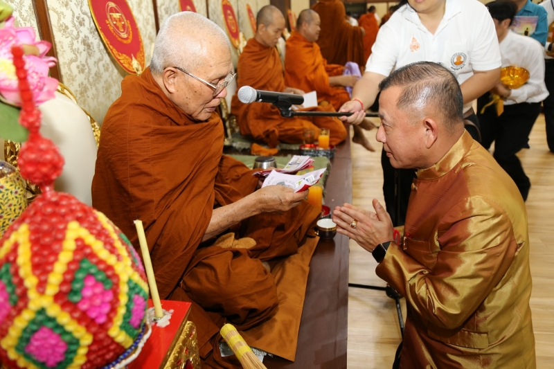 พิธีเจริญพระพุทธมนต์เพื่อความเป็นสวัสดิมงคลเนื่องในโอกาสปีใหม่ พ.ศ.2562