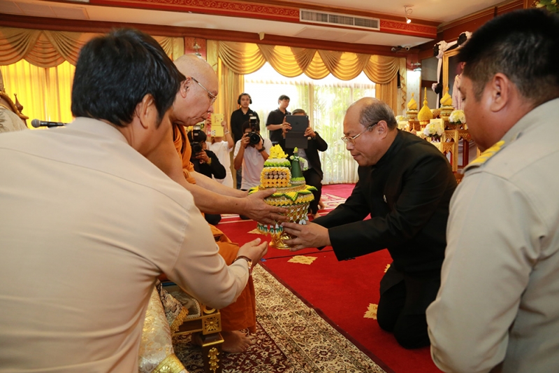 พิธีสวดพระพุทธมนต์ถวายพระราชกุศล   แด่พระบาทสมเด็จพระปรมินทรมหาภูมิพลอดุลยเดช มหิตลาธิเบศรรามาธิบดี จักรีนฤบดินทร สยามินทราธิราช