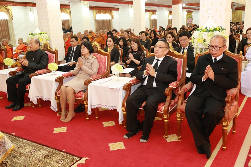 พิธีสวดพระพุทธมนต์ถวายพระราชกุศล   แด่พระบาทสมเด็จพระปรมินทรมหาภูมิพลอดุลยเดช มหิตลาธิเบศรรามาธิบดี จักรีนฤบดินทร สยามินทราธิราช