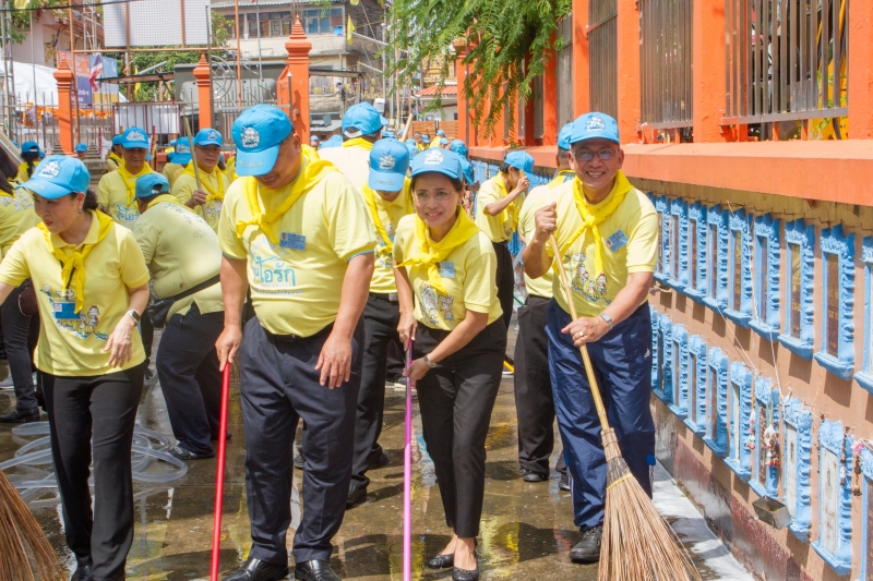 กิจกรรมจิตอาสาพัฒนาเพื่อถวายพระราชกุศลและน้อมรำลึกในพระมหากรุณาธิคุณของพระมหากษัตริย์ไทย