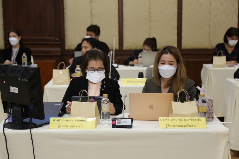 การประชุมหารือแนวทางการดำเนินการตามพระราชบัญญัติการปฏิบัติงานอิเล็กทรอนิกส์ พ.ศ. 2565 ณ สำนักงานการตรวจเงินแผ่นดิน