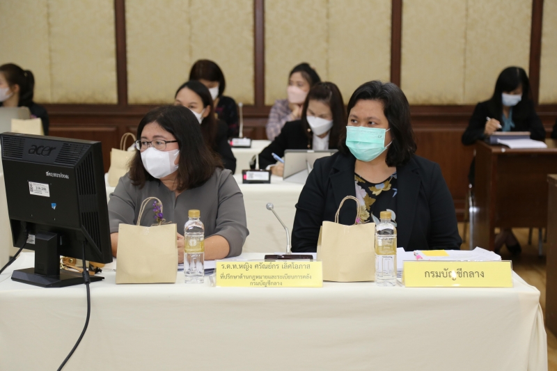 การประชุมหารือแนวทางการดำเนินการตามพระราชบัญญัติการปฏิบัติงานอิเล็กทรอนิกส์ พ.ศ. 2565 ณ สำนักงานการตรวจเงินแผ่นดิน
