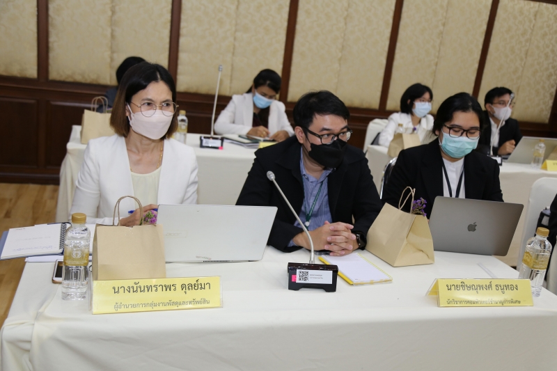 การประชุมหารือแนวทางการดำเนินการตามพระราชบัญญัติการปฏิบัติงานอิเล็กทรอนิกส์ พ.ศ. 2565 ณ สำนักงานการตรวจเงินแผ่นดิน