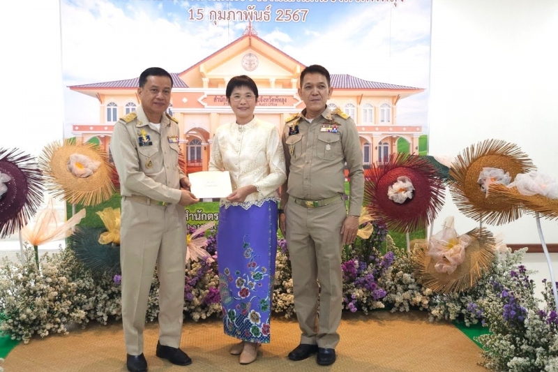 พิธีเปิดอาคารที่ทำการสำนักตรวจเงินแผ่นดินจังหวัดพัทลุง 