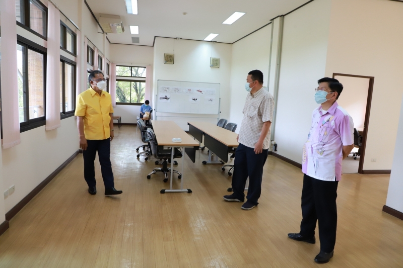 ผู้ว่าการตรวจเงินแผ่นดินเยี่ยมชมสถานที่ และมอบนโยบายในการปฏิบัติงาน ณ ศูนย์พัฒนาวิชาชีพตรวจสอบของประเทศ