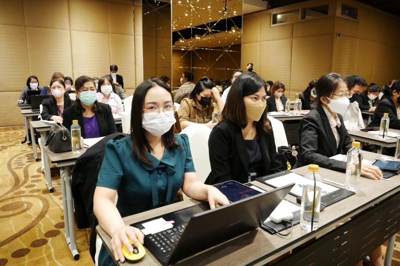 ผู้เข้ารับการอบรม หลักสูตร “แนวทางการประเมินผลการใช้จ่ายเงินและทรัพย์สิน” 