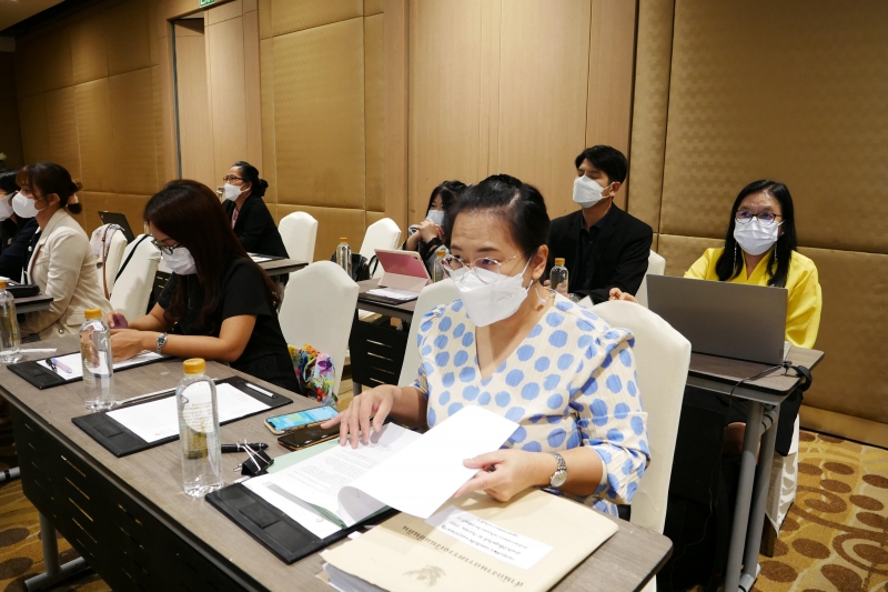 ผู้เข้ารับการอบรม หลักสูตร “แนวทางการประเมินผลการใช้จ่ายเงินและทรัพย์สิน” 
