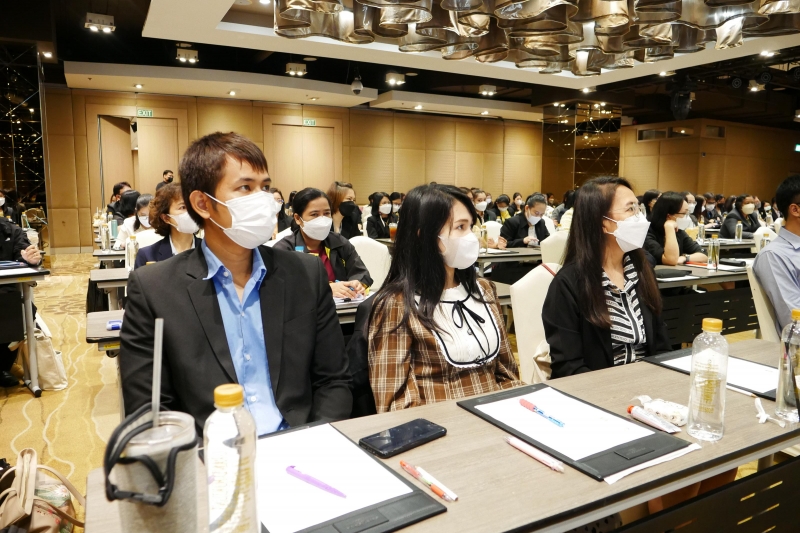 ผู้เข้ารับการอบรม หลักสูตร “แนวทางการประเมินผลการใช้จ่ายเงินและทรัพย์สิน” 