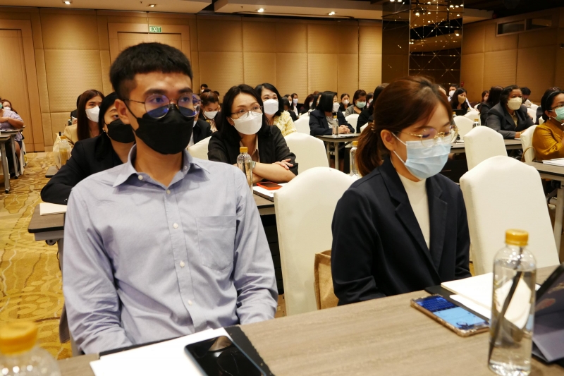 ผู้เข้ารับการอบรม หลักสูตร “แนวทางการประเมินผลการใช้จ่ายเงินและทรัพย์สิน” 