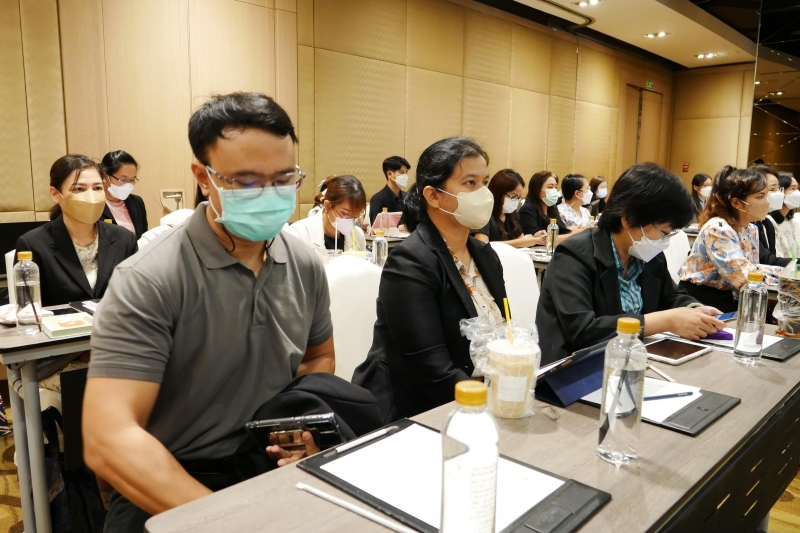 ผู้เข้ารับการอบรม หลักสูตร “แนวทางการประเมินผลการใช้จ่ายเงินและทรัพย์สิน” 