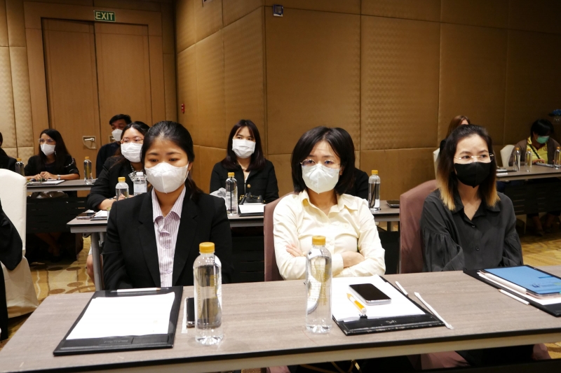 ผู้เข้ารับการอบรม หลักสูตร “แนวทางการประเมินผลการใช้จ่ายเงินและทรัพย์สิน” 