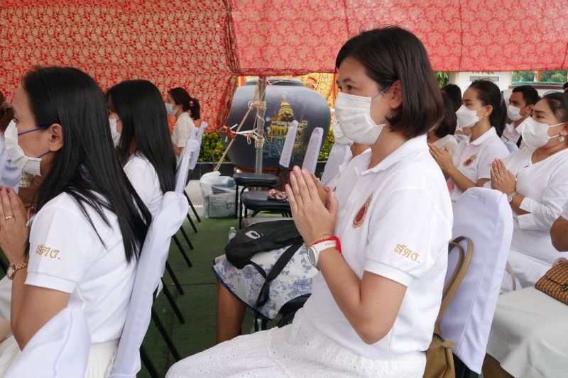 พิธีเททองหล่อพระพุทธโสธร รุ่น มงคลแผ่นดิน 108