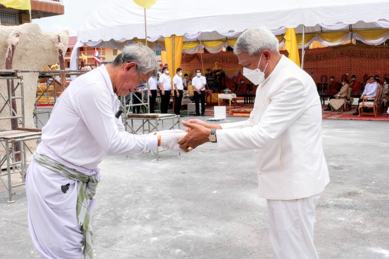 พิธีเททองหล่อพระพุทธโสธร รุ่น มงคลแผ่นดิน 108