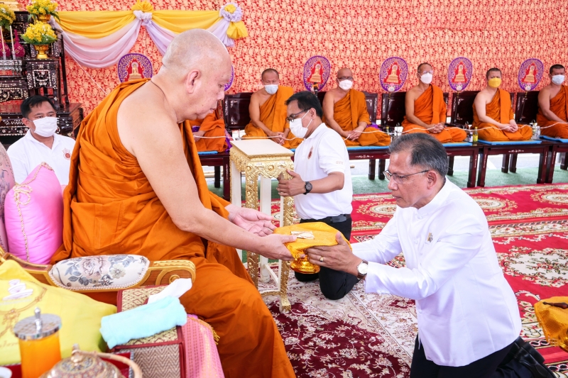 พิธีเททองหล่อพระพุทธโสธร รุ่น มงคลแผ่นดิน 108