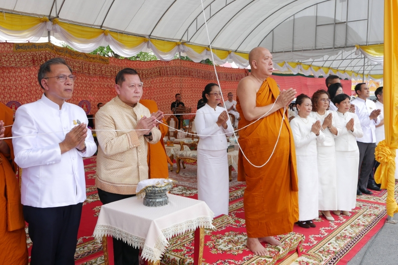 พิธีเททองหล่อพระพุทธโสธร รุ่น มงคลแผ่นดิน 108