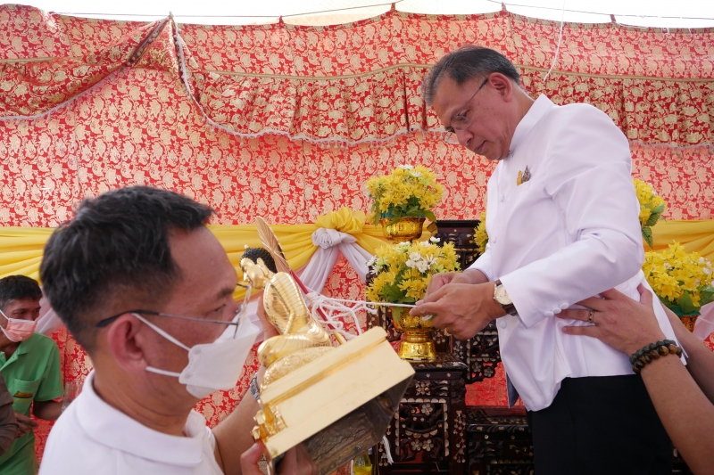 พิธีเททองหล่อพระพุทธโสธร รุ่น มงคลแผ่นดิน 108