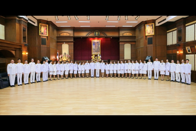  พิธีถวายสัตย์ปฏิญาณเพื่อเป็นข้าราชการที่ดีและพลังของแผ่นดิน