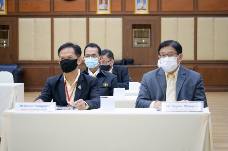 การฝึกอบรมผ่านระบบ Online แบบถ่ายทอดสด (Live) ระหว่างประเทศ ตามโครงการพัฒนา 