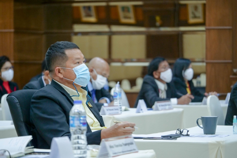 การฝึกอบรมผ่านระบบ Online แบบถ่ายทอดสด (Live) ระหว่างประเทศ ตามโครงการพัฒนา 