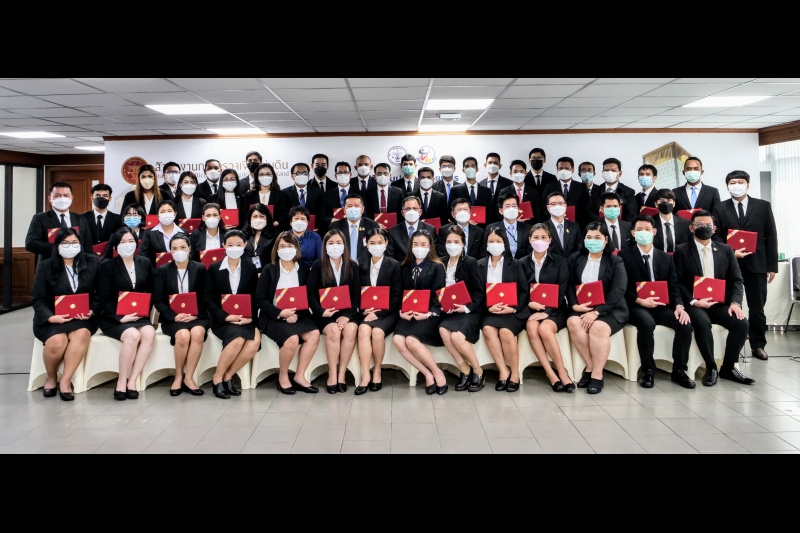 พิธีมอบประกาศนียบัตรและพิธีปิดโครงการสร้างต้นแบบบุคลากรสายงานสนับสนุน ประจำปี 2565 