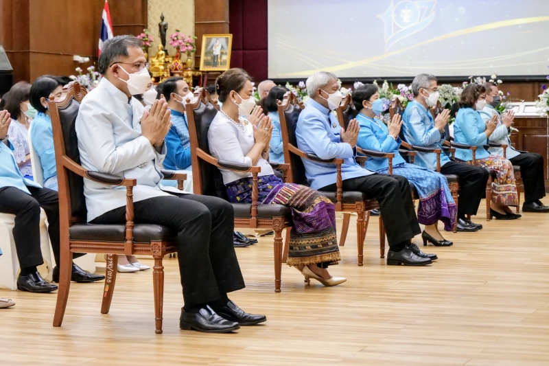 สำนักงานการตรวจเงินแผ่นดิน จัดกิจกรรมเนื่องในโอกาสวันคล้ายวันสถาปนาสำนักงานการตรวจเงินแผ่นดิน ครบรอบ 107 ปี ณ สำนักงานการตรวจเงิ