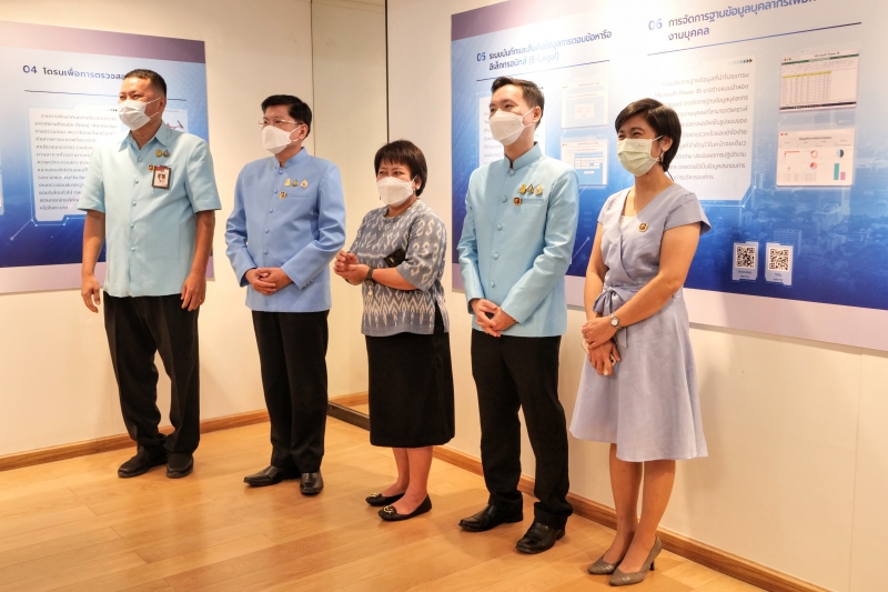 ประกาศผลรางวัลชนะเลิศนวัตกรรม โครงการสร้างต้นแบบบุคลากรสายงานสนับสนุน ประจำปี 2565 ณ สำนักงานการตรวจเงินแผ่นดิน