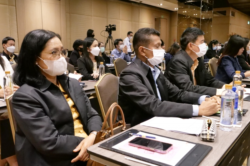 พิธีเปิดโครงการสัมมนา คู่มือการตรวจสอบผลสัมฤทธิ์และประสิทธิภาพการดำเนินงาน 