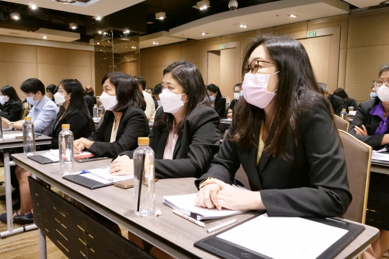 พิธีเปิดโครงการสัมมนา คู่มือการตรวจสอบผลสัมฤทธิ์และประสิทธิภาพการดำเนินงาน 