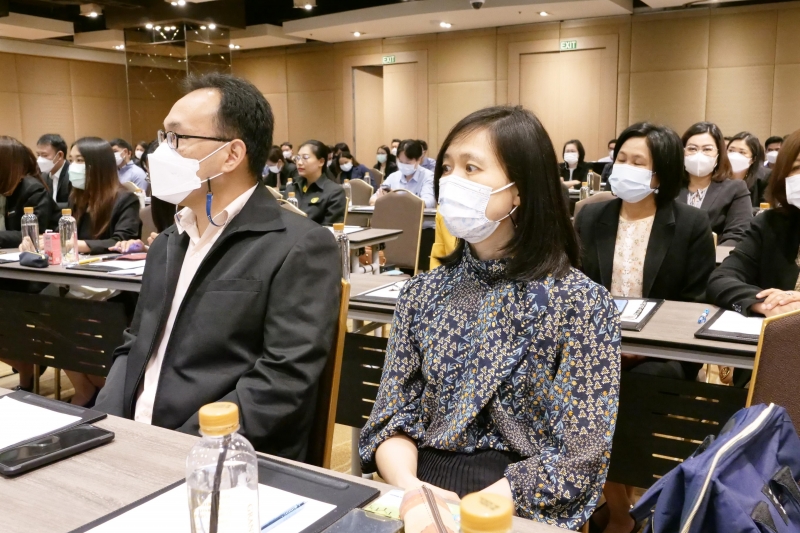 พิธีเปิดโครงการสัมมนา คู่มือการตรวจสอบผลสัมฤทธิ์และประสิทธิภาพการดำเนินงาน 