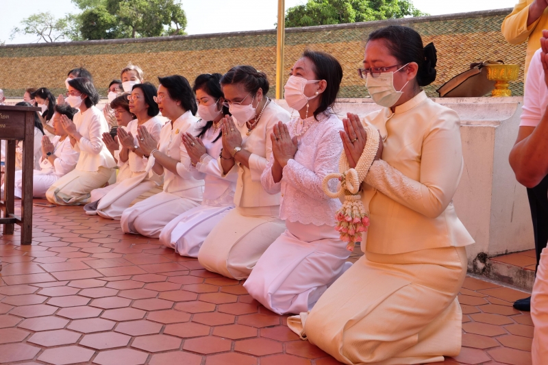 พิธีอธิษฐานจิตมวลสาร แผ่นจาร และแผ่นดวงชะตา 
