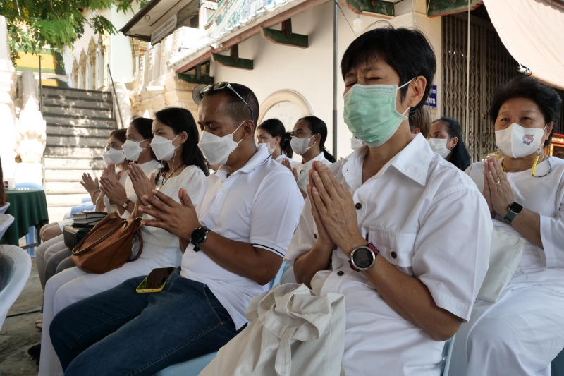 พิธีอธิษฐานจิตมวลสาร แผ่นจาร และแผ่นดวงชะตา 