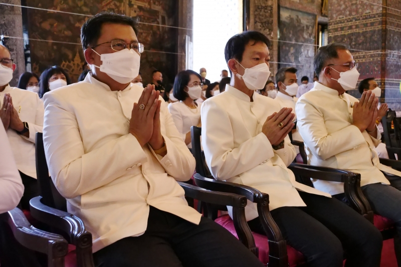  พิธีอธิษฐานจิตมวลสาร แผ่นจาร และแผ่นดวงชะตา