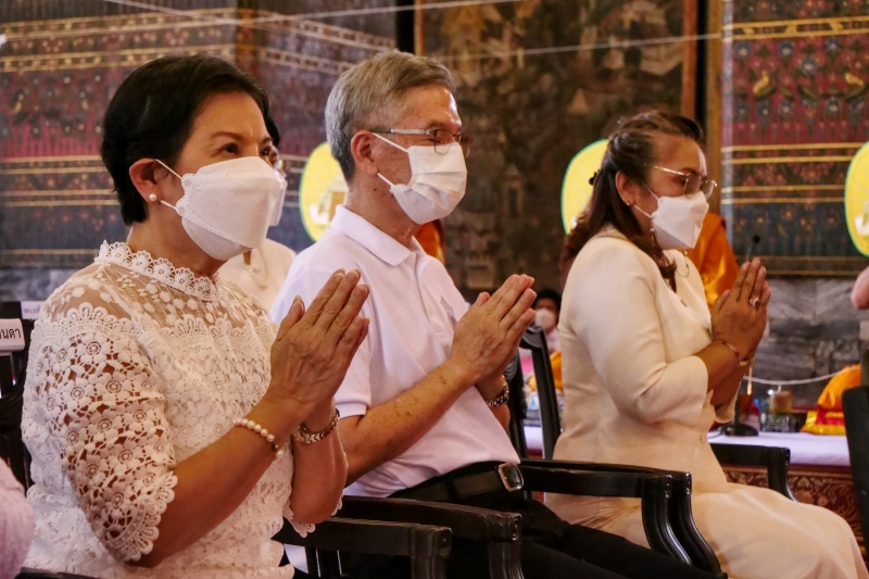  พิธีอธิษฐานจิตมวลสาร แผ่นจาร และแผ่นดวงชะตา