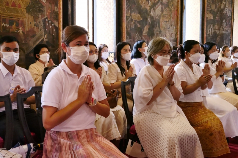  พิธีอธิษฐานจิตมวลสาร แผ่นจาร และแผ่นดวงชะตา
