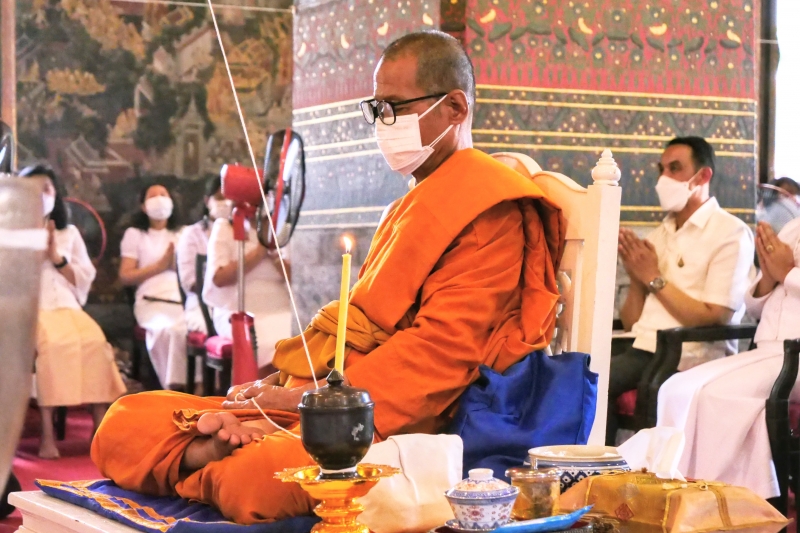  พิธีอธิษฐานจิตมวลสาร แผ่นจาร และแผ่นดวงชะตา