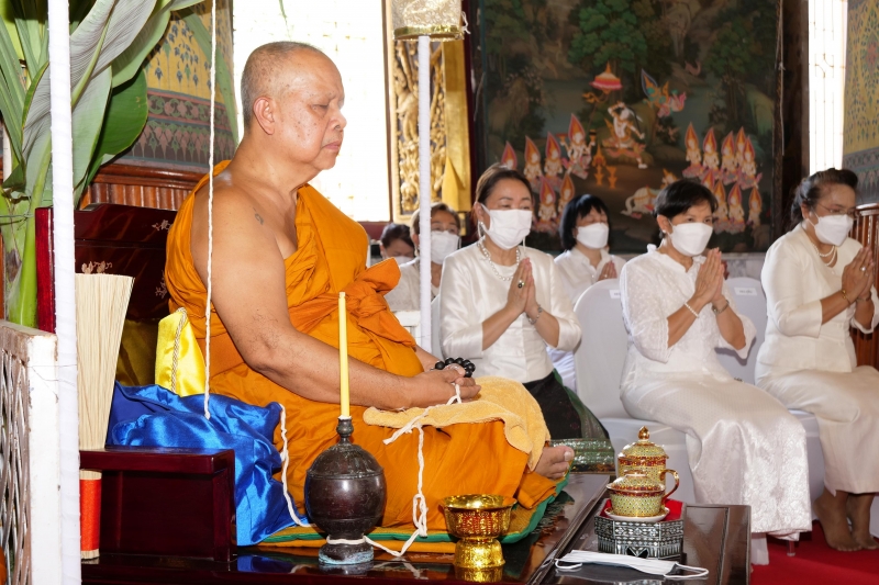 พิธีอธิษฐานจิตมวลสาร แผ่นจาร และแผ่นดวงชะตา 