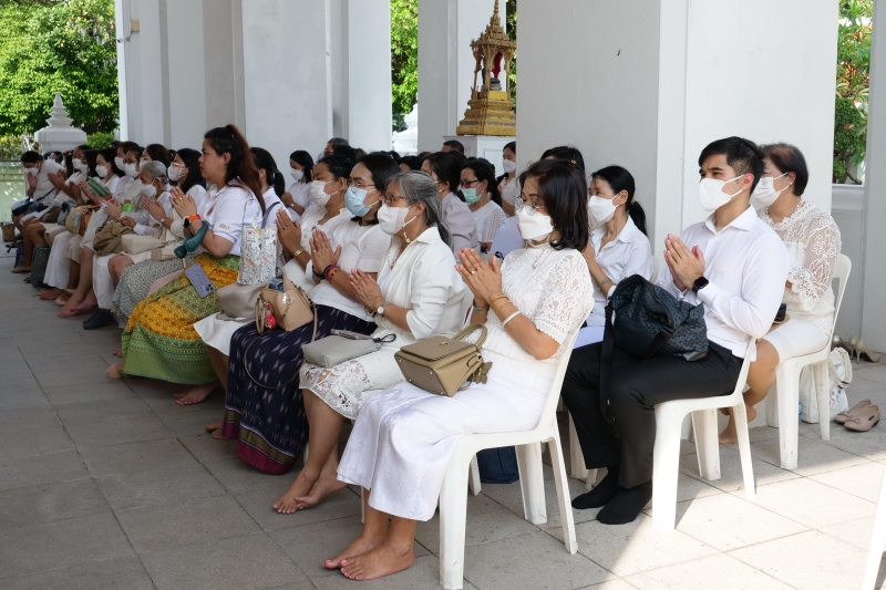 พิธีอธิษฐานจิตมวลสาร แผ่นจาร และแผ่นดวงชะตา 
