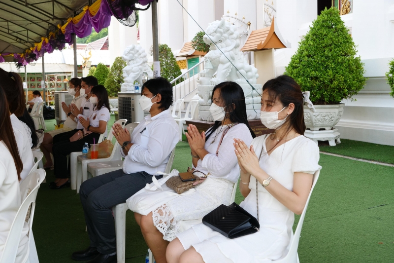 พิธีอธิษฐานจิตมวลสาร แผ่นจาร และแผ่นดวงชะตา 