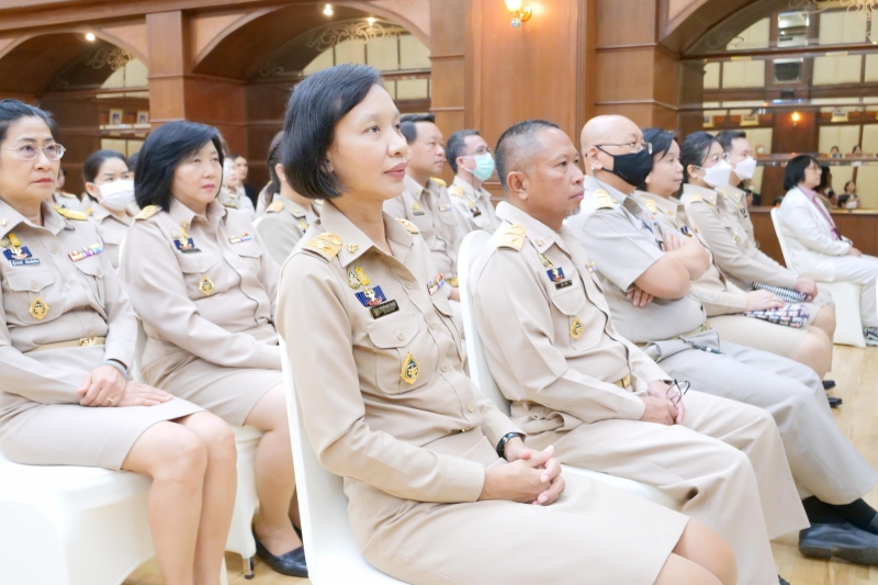 พิธีแสดงกตเวทิตาจิตในโอกาสครบวาระดำรงตำแหน่งกรรมการตรวจเงินแผ่นดิน  