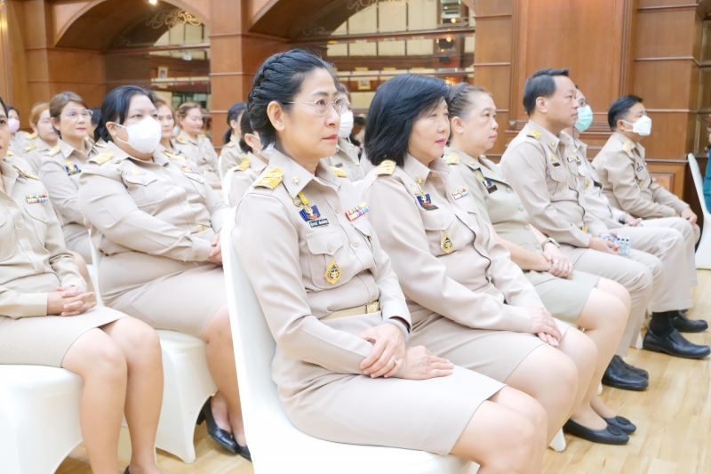 พิธีแสดงกตเวทิตาจิตในโอกาสครบวาระดำรงตำแหน่งกรรมการตรวจเงินแผ่นดิน  
