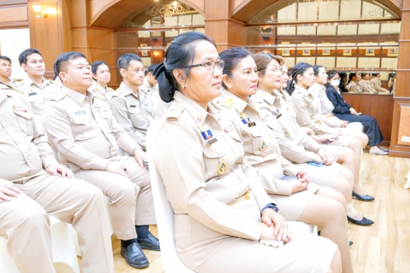 พิธีแสดงกตเวทิตาจิตในโอกาสครบวาระดำรงตำแหน่งกรรมการตรวจเงินแผ่นดิน  