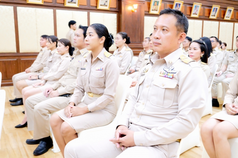พิธีแสดงกตเวทิตาจิตในโอกาสครบวาระดำรงตำแหน่งกรรมการตรวจเงินแผ่นดิน  
