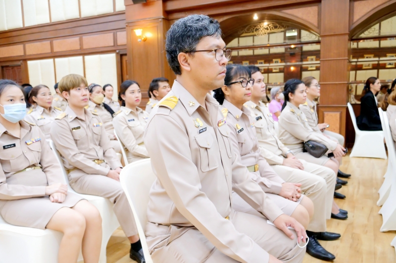 พิธีแสดงกตเวทิตาจิตในโอกาสครบวาระดำรงตำแหน่งกรรมการตรวจเงินแผ่นดิน  