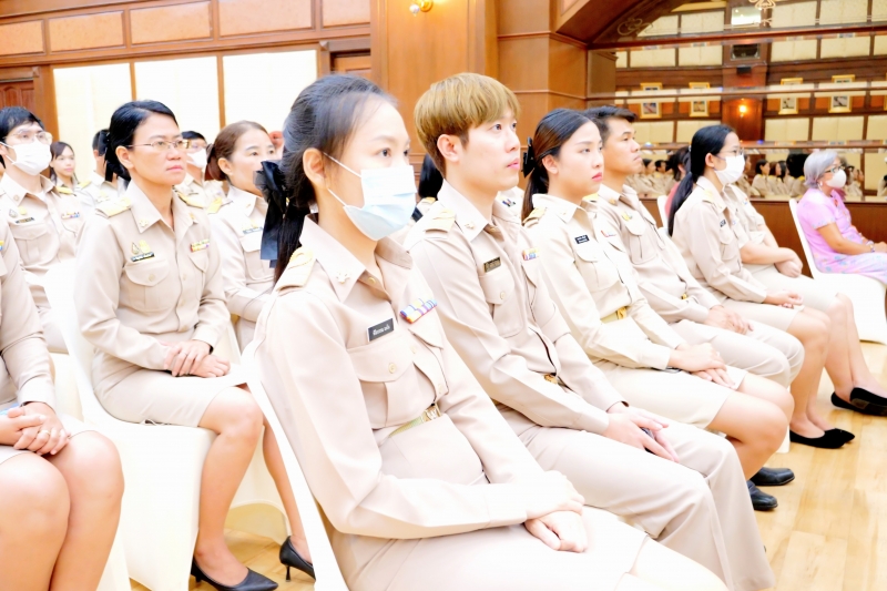 พิธีแสดงกตเวทิตาจิตในโอกาสครบวาระดำรงตำแหน่งกรรมการตรวจเงินแผ่นดิน  