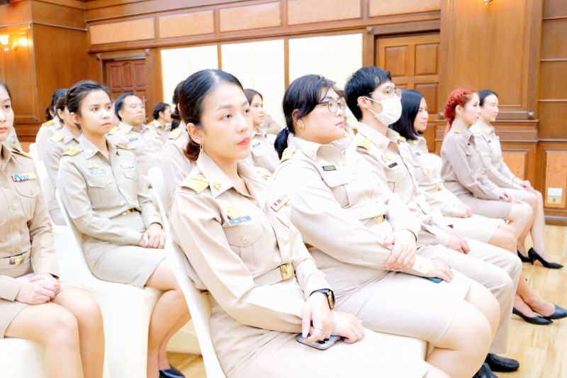 พิธีแสดงกตเวทิตาจิตในโอกาสครบวาระดำรงตำแหน่งกรรมการตรวจเงินแผ่นดิน  