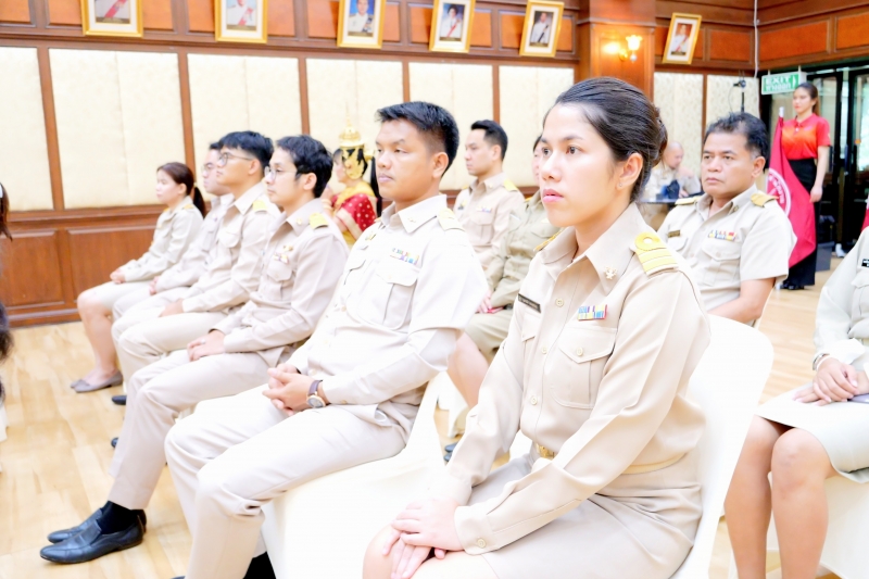 พิธีแสดงกตเวทิตาจิตในโอกาสครบวาระดำรงตำแหน่งกรรมการตรวจเงินแผ่นดิน  