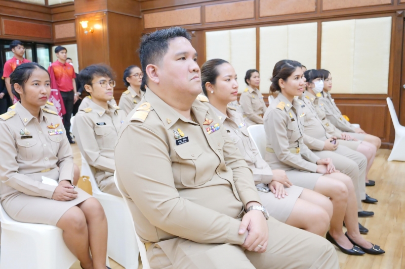 พิธีแสดงกตเวทิตาจิตในโอกาสครบวาระดำรงตำแหน่งกรรมการตรวจเงินแผ่นดิน  