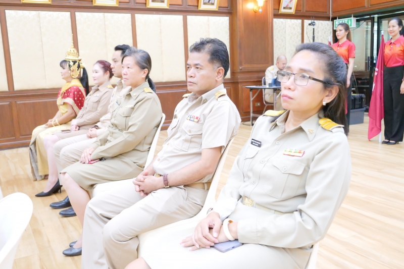 พิธีแสดงกตเวทิตาจิตในโอกาสครบวาระดำรงตำแหน่งกรรมการตรวจเงินแผ่นดิน  