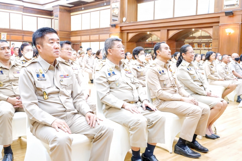 พิธีแสดงกตเวทิตาจิตในโอกาสครบวาระดำรงตำแหน่งกรรมการตรวจเงินแผ่นดิน  