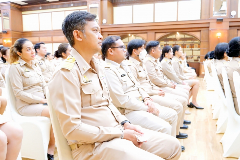 พิธีแสดงกตเวทิตาจิตในโอกาสครบวาระดำรงตำแหน่งกรรมการตรวจเงินแผ่นดิน  